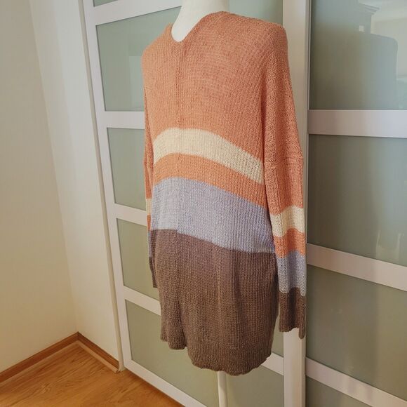 Beceel Cardigan Open Front 4Color Straps With Pockets Women Size S - Picture 4 of 7